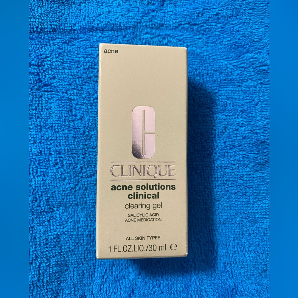 Clinique acne solutions cleaning gel